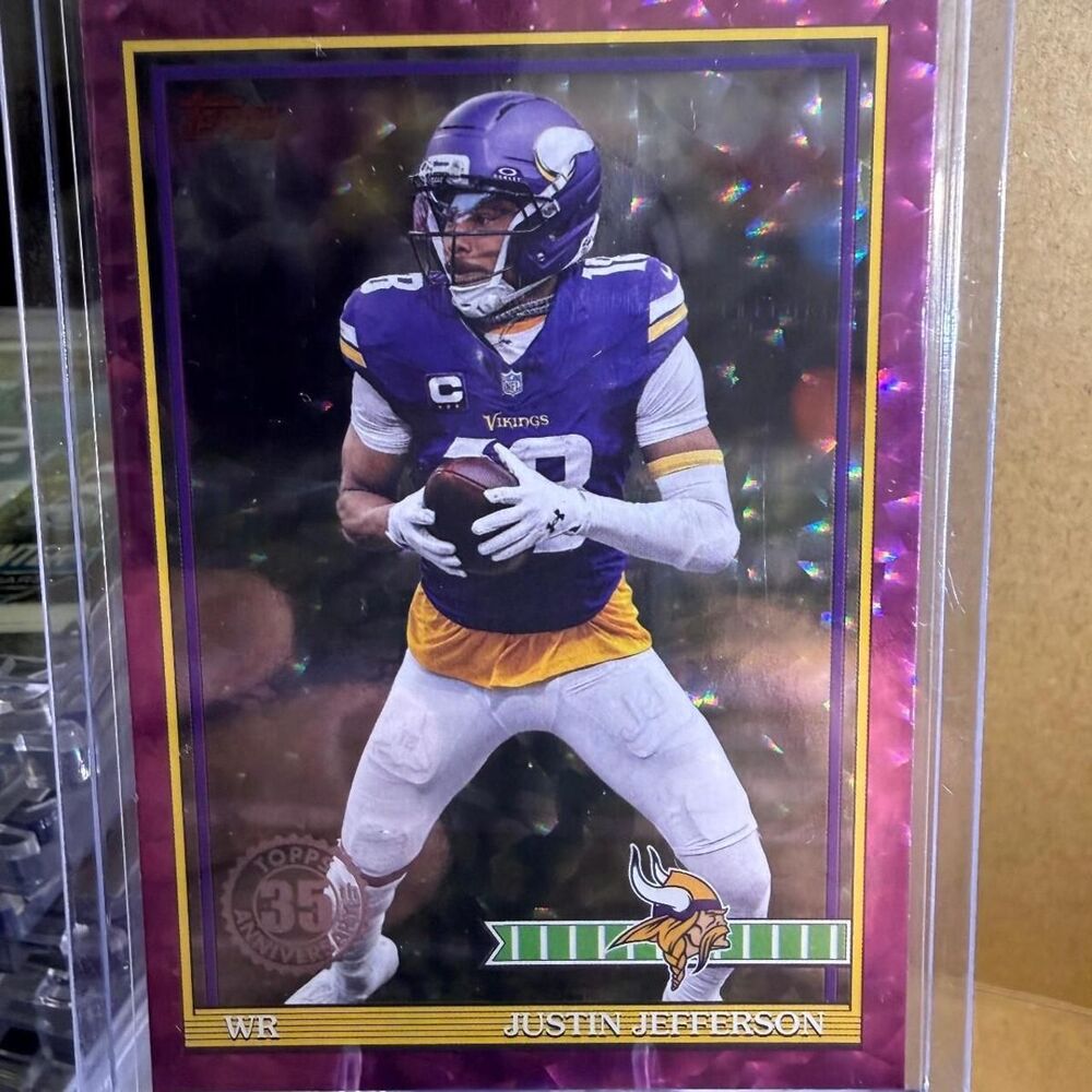 Unbranded Pink and Purple Trading-cards